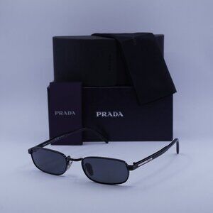Prada PRB54S 1AB5Z1 Rectangle Sunglasses – Black